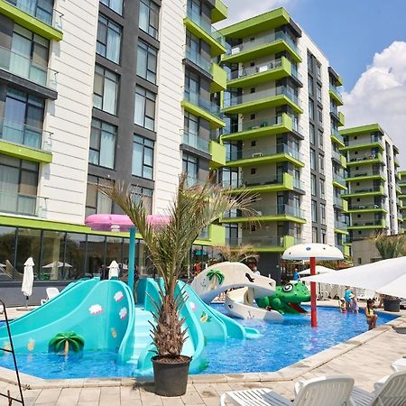 Fancy Apartment In Spa N Pool Beach Resort Mamaia Εξωτερικό φωτογραφία